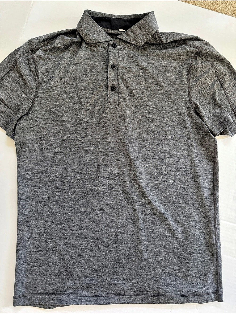 lululemon Metal Vent Tech Polo Men's Gray